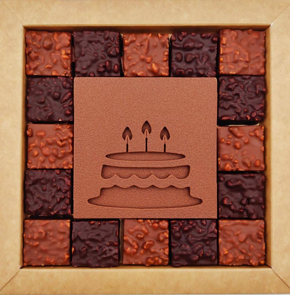 Chocolats d'anniversaire • Carrécao