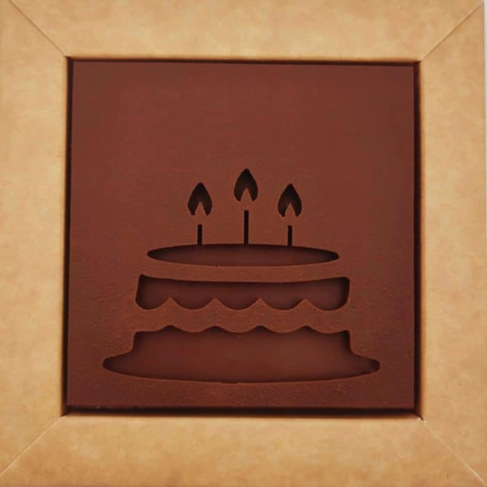 Carrécao - Votre chocolat personnalisé spécial Anniversaire
