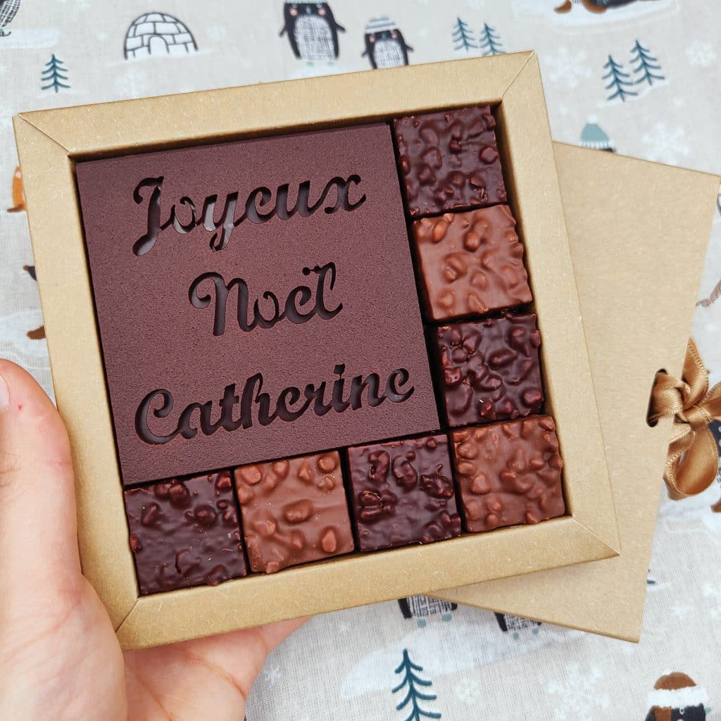 Coffrets de chocolat artisanal pour Noël en Belgique