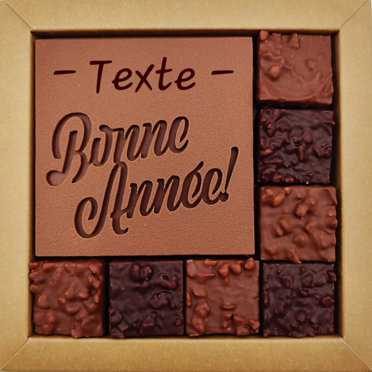 Planète Chocolat - Chocolat personnalisé avec prénom 💕