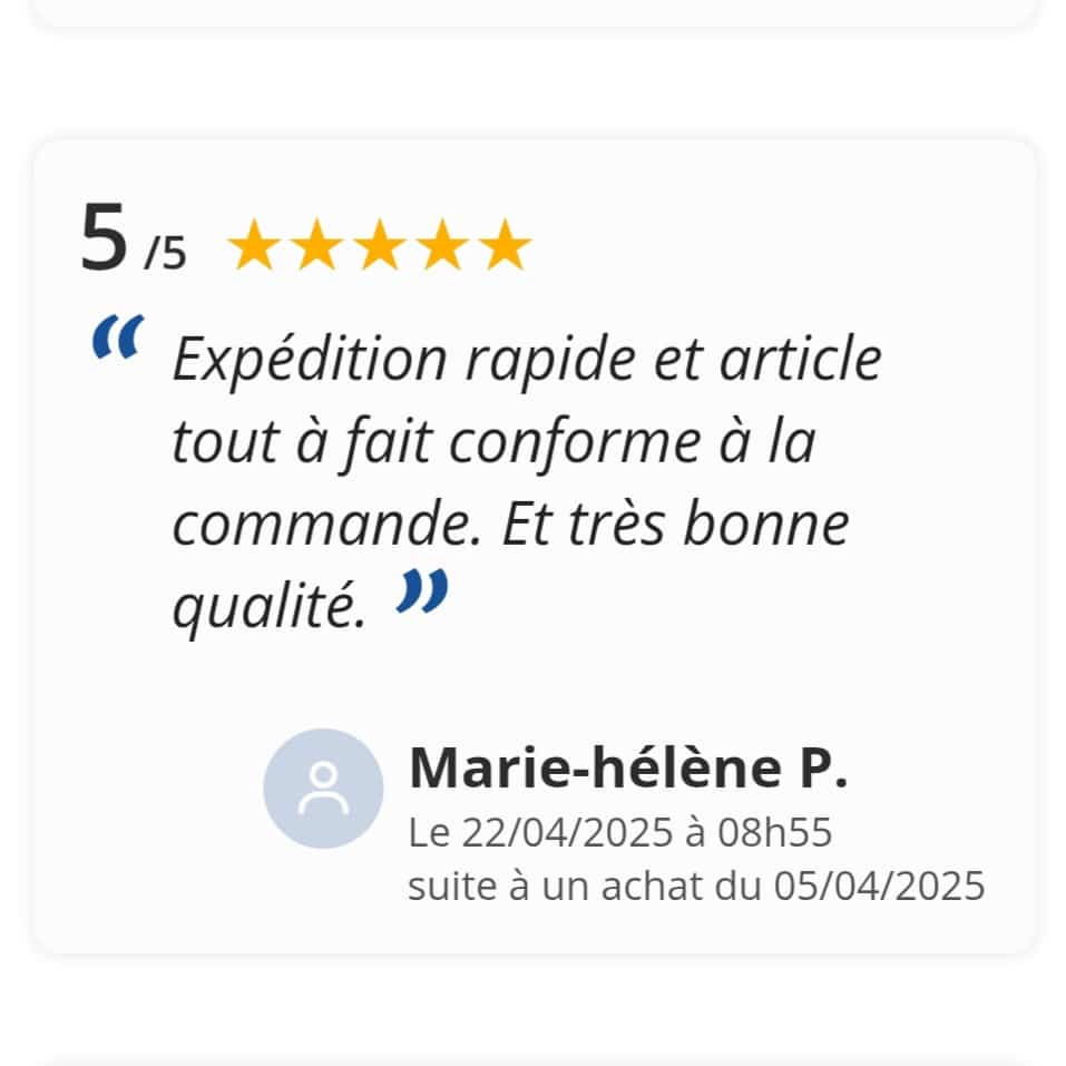Avis client 2025 3
